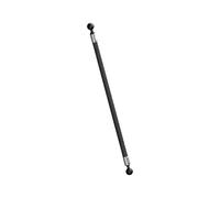 Hrtyvhin Varilla de extensión ligera de fibra de carbono con cabezales de bola de 17 mm y 25 mm para el soporte. Varilla de extensión de fibra de carbono ligera y ajustable con doble articulación para