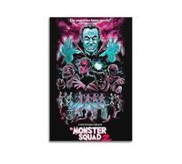 HRUERYWRBTT Póster estético de The Monster Squad para pared, lienzo vintage, pintura decorativa para sala de estar, dormitorio, decoración de habitación, 50 x 75 cm, estilo sin marco