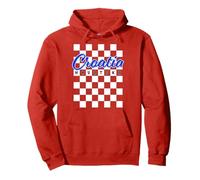 Hrvatska, Croacia, Hrvatska Zastava, Bandera Patriótica Croata Sudadera con Capucha