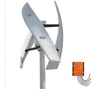 Hrxllb Kit de generador de turbina eólica de 10000 W/12000 W, kit de generador de viento vertical, equipo de producción de electricidad, kit de energía eléctrica para el hogar (10000 W, 48 V)