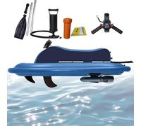 Hrxllb Kit de Motor para Tabla de Surf Hinchable con Scooter Submarino de 500 W, lancha motora eléctrica de 3-9 km/h, Moto acuática, embarcación Hinchable, Kayak de Buceo y Tabla de Paddle Surf(10A)