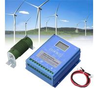 Hrxllb Wind Solar Hybrid - Regulador de carga para turbina eólica y panel solar 2000 W-10000 W, 12/24 V/48 V Off Grid MPPT regulador LCD (12 V, 10000 W)