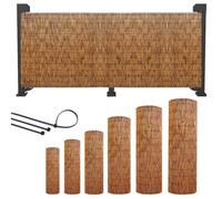 HRXQ Valla Natural Cañizo para Ocultación 60 70 80 90 100 110 120 130 140cm De Altura Valla De Caña De Pantalla De Privacidad para El Patio Trasero del Jardín De Esgrima Divisor (Size : 60x300cm)