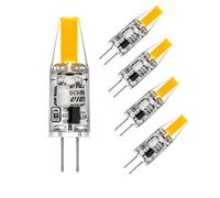 HRYSPN Bombilla g4 led 220v, 2W Equivalente a 20W Halógeno, Blanco Cálido 2700K 200LM (Pack de 5)