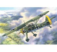 Hs 126A-1 Avión De Reconocimiento Alemán WWII Kit Modelo Plástico 1:48 ICM