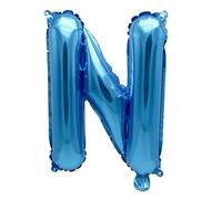 HS 40 cm Azul Letra N Película Globo Boda Cumpleaños Fiesta Decoración