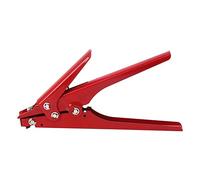 HS-519 Pistola de amarre de cable, 45 sujetadores de amarre de nylon de plástico duradero de acero, 2.4-9 mm/0.09-0.35 '' Rango de ancho de correa y herramienta de corte de tensión restante