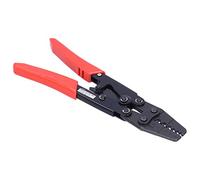 HS - 6L Ratchet Crimping Pliers | 0.5-6mm² & AWG17-10 Wire Crimper Tool | High Carbon Steel Terminal Crimper for Industrial/Automotive/Electrical Work | Ergonomic PVC