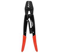 HS - 8 Crimper Pliers | 1.25-8mm² 17-8AWG Hand Crimping Tool for Bare Terminals | Ergonomic Design with Quick Release Secure Buckle | Heavy Duty Steel Jaws