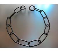 Hs Sprenger - Collar eslabón largo 4mm*72cm acero inoxidable negro