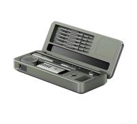HS02 - Juego de estación de soldadura con estuche de almacenamiento, pantalla digital, para protección ESD, banco de trabajo de carga tipo C (HS-02A alto)