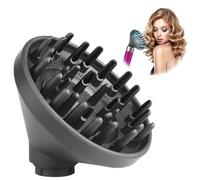 HS05 HS03 HS01 Accesorio difusor de pelo portátil para Dyson para Airwrap, la boquilla convierte el Airwrap Styler en un secador de pelo (Negro)
