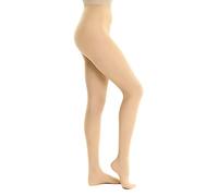 HSAJS Medias Térmicas Transparentes para Mujer Lana Forro Interior Cálidas de Invierno Forradas de Vellón Calzoncillos Suaves y Cintura Alta Leggings Pantimedias Color Carne Interior de Forro Polar