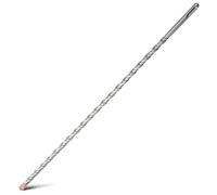 HSAWBIT Broca de mampostería SDS de 10 mm x 500 mm de largo, punta de carburo de tungsteno, vástago SDS Plus, para pared, piedra, hormigón y ladrillos