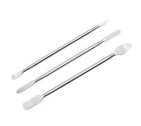 HSCGIN Metal Spudger doble extremos apertura herramientas palanca tono plateado 3 en 1 kit para portátil Tablet iPhone iPad teléfono celular Otros dispositivos móviles