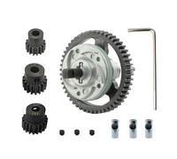 HSCJMEHT Conjunto de Engranajes Rectos de Acero 32P 50D 52D 53D 54D 15D 17D 19D Compatible con Stampede 4X4 VXL(1pcs 50t)