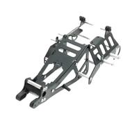HSCJMEHT Kit de Marco de chasis de Aluminio para Coche Buggy 1/10 2WD, Compatible con Beetle Coche Mud Blaster Frog, pie Negro(Black)