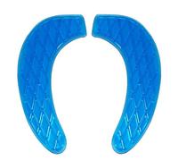 HSDCK Cubierta de Gel de Asiento de Inodoro, Gel Adhesivo Cojines del Amortiguador Proporcionar un Asiento Acolchado y Acolchado, Lavable para una estándar en Forma de U WC