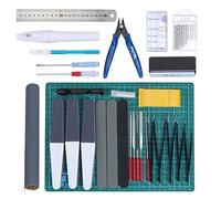 HSEAMALL 33 PCS Kit de Herramientas Modelismo,Gundam Model Kit Modelismo Maquetas Gunpla Fabricación Construcción de Pasatiempos Herramientas Básicas de Modelador