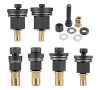 HSEAMALL Kit de herramientas de pistola de tuerca remachadora M3 M4 M5 M6 M8 M10 Juego de cabezales de herramienta remachadora manual mandril de herramienta para manual, eléctrico, neumático