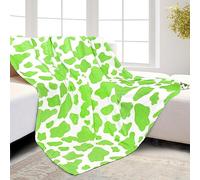 HSEEC Mantas de forro polar suave, manta de felpa súper suave, tamaño individual