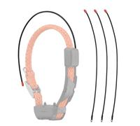 Hsei 3 antenas de repuesto estándar VHF de largo alcance compatibles con Garmin T20, TT25, T5, TT10, TT15, DC50, TB10, dispositivo de collar de perro, color negro
