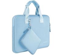 HSEOK 13 13,3 13,5 Maletín Impermeable de Neopreno Elástico con Bolsillo para Accesorios, Compatible con MacBook Air/Pro 13", XPS 14 13, Surface Laptop 13,5" Funda Protectora Bolso,S02B01