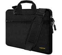 HSEOK Bolso Bandolera/Maletín para Portátil 13"-14", Funda Protectora Laptop Sleeve Impermeable para 13.3 MacBook Pro Air, XPS 13, 13"-14" Notebook, B01K01