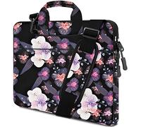 HSEOK Bolso Bandolera/Maletín para Portátil 13"-14", Funda Protectora Laptop Sleeve Impermeable para 13.3 MacBook Pro Air, XPS 13, 13"-14" Notebook,B01J01