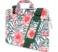 HSEOK Bolso Bandolera/Maletín para Portátil 13"-14", Funda Protectora Laptop Sleeve Impermeable para 13.3 MacBook Pro Air, XPS 13, 13"-14" Notebook,W01D01