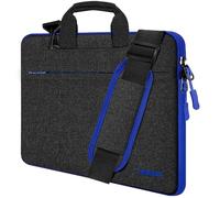 HSEOK Bolso Bandolera/Maletín para Portátil 13"-14", Funda Protectora Laptop Sleeve Impermeable para 13.3 MacBook Pro Air, XPS 13, 13"-14" Notebook, B02K03