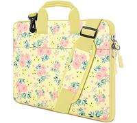 HSEOK Bolso Bandolera/Maletín para Portátil 13" 14", Funda Protectora Laptop Sleeve Impermeable para 13.3 MacBook Pro Air, XPS 13, 13"-14" Notebook, B01G01