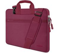 HSEOK Bolso Bandolera/Maletín para Portátil 15"-16", Funda Protectora Laptop Sleeve Dura y Impermeable para 15" 16" MacBook Pro, 15"-15.6"-16" Notebook, W02R01