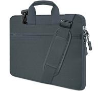 HSEOK Bolso Bandolera/Maletín para Portátil 17"-17.3", Funda Protectora Laptop Sleeve Dura y Impermeable para 17"-17.3" Notebook, D02G01
