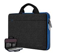 HSEOK Estuche Delgado para Computadora Portátil de 13-14, Maletín con un Estuche Pequeño para MacBook Pro14, M3/M2/M1 2024-2021, Todos los modelos de MacBook Air/Pro 13,3", XPS 13/14,Azul negro