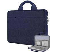 HSEOK Estuche para Computadora Portátil de 13,3" 14", Maletín de Mano Compatible con MacBook Pro de 14", MacBook Air/Pro 13,3" y Portátiles de 13" a 14",Azul