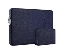 HSEOK Funda para Portátil de 14" con Funda Pequeña, Resistente a la Lluvia y a los Golpes, Funda para Ordenador Portátil, Funda para MacBook de 14", HP, DELL, Lenovo, ASUS, Acer,Azul