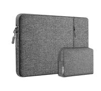 HSEOK Funda para Portátil de 14" con Funda Pequeña, Resistente a la Lluvia y a los Golpes, Funda para Ordenador Portátil, Funda para MacBook de 14", HP, DELL, Lenovo, ASUS, Acer,Gris Oscuro