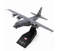 HSEYWVDJF Modelo de avión Escala Fundida 1/200 para Air Force C-130H Hercules Transport C130, Modelo De Avión De Aleación Terminado