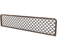 HSF Divisores for áreas de Comedor, Panel de Pantalla de privacidad for encimera de Restaurante, Arte del Hierro, partición Decorativa Mamparas de Cristal para restaurantes (Color : Gold, Size : 30x