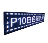 HSF Letrero LED de desplazamiento Pantalla de mensaje de desplazamiento LED Señal LED for exteriores programable for tienda, restaurante, bar Blanco Letrero LED de desplazamiento (Color : Bianco, Si