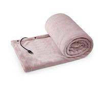 HSGAV Manta Eléctrica 5V Manta Eléctrica Colchón De Invierno Al Aire Libre Chal Interfaz USB, Telas Lavables, Manta Eléctrica De Chal con Calefacción,Beige