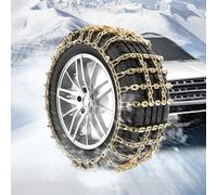 HSHBGS Cadenas para nieve para coche, Cadenas de Nieve Universale, Cadenas antideslizantes de emergencia para coches, SUV, camionetas y camiones(275/55R17)