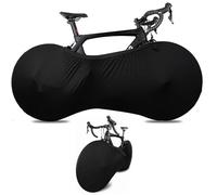 Hshenjhu Funda Bicicleta, Funda Antipolvo para Bicicleta de Interior y Exterior, Bike Cover de Elástica y Lavable, Cubre Bike para Bicicleta Unisex para Bici de Montaña y Carretera (Negra)