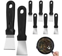 Hshenjhu Rascador Vitroceramica Multiusos, Rascador Confiable para Cocina Raspador, Rascador Especial para Placas de Vitrocerámica, para Limpia la Cuarto de Baño Despega la Suciedad y los Restos