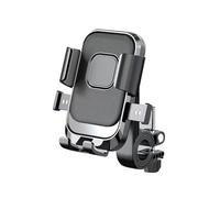 HSHIXIJDR Soporte de teléfono para motocicleta Indian FTR 1200 S 2019-2024, rotación ajustable, impermeable, antivibración, espejo de motocicleta, soporte para teléfono, color negro