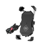 HSHIXIJDR Soporte de teléfono para motocicleta Suzuki DRZ400S 2000-2019, rotación ajustable, impermeable, antivibración, espejo de motocicleta, soporte para teléfono