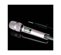HSHTTKL Micrófono Profesional FM micrófono inalámbrico dinámico micrófono de Karaoke de Mano con Receptor para Boda Fiesta de DJ discurso