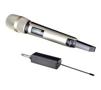 HSHTTKL Micrófono Profesional FM micrófono inalámbrico dinámico micrófono de Karaoke de Mano con Receptor para Boda Fiesta de DJ discurso