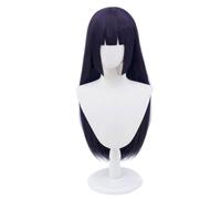 HSHUHMLBJ Long Two Braids Purple Daily Party Cosplay Peluca para Yun Jin Anime Cosplay Peluca